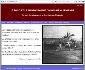 Kolonialfotografie-Screenshot